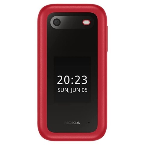 Nokia 2660 TA-1469 | Czerwony | 2.8" TFT LCD | 48 MB | Dual SIM | 0.3 MP Aparat Główny | 1450 mAh | Bluetooth 4.2 | Telefon Komó