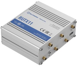 Router przemysłowy 4G LTE Cat6 DualSIM | RUTX11 | 802.11ac | 867 Mbit/s | 10/100/1000 Mbit/s | Porty Ethernet LAN (RJ-45) 4 | Ob