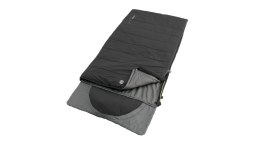 Outwell Contour Sleeping Bag, Right zipper, Black