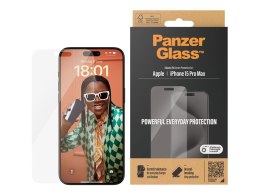 PanzerGlass | Ochraniacz ekranu | Apple iPhone 15 Pro Max | Przezroczysty