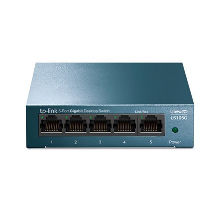 TP-LINK | Przełącznik sieciowy Desktop | LS105G | Niezarządzalny | Desktop | Ilość portów 1 Gb/s (RJ-45) | Ilość portów SFP | Il