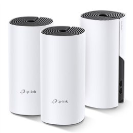 TP-LINK | System Wi-Fi typu Whole Home Mesh | Deco E4 (3-pack) | 802.11ac | 867+300 Mbit/s | 10/100 Mbit/s | Porty Ethernet LAN 