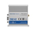 Teltonika TRB142003000 Brama, 2G/3G/4G LTE (Cat 1), wyposażona w RS232 do komunikacji szeregowej | Brama LTE | TRB142 | Brak Wi-