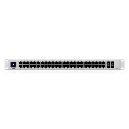 Ubiquiti | UniFi Switch | USW-48-POE | Zarządzalny L2 | Do montażu w szafie | Mbit/s | Porty 1 Gbps (RJ-45) w ilości 48 | MU-MiM