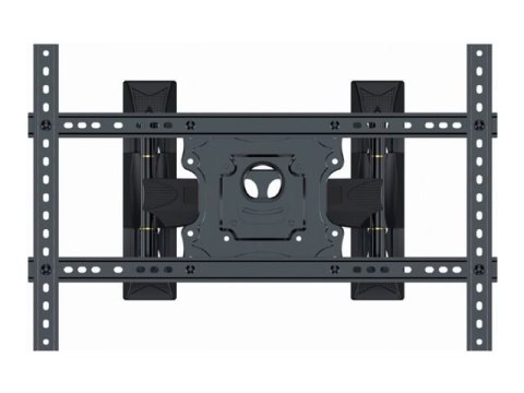 Uchwyt ścienny Gembird WM-75ST-02 do ekranów 32-75", regulacja pochylenia i obrotu, maks. waga 45.5 kg, kolor czarny.