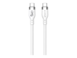 White USB-C cable Male 24 pin USB-C 2 m Male 24 pin USB-C