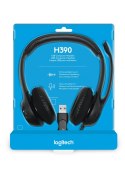 Słuchawki Logitech H390 981-000406 (kolor czarny)