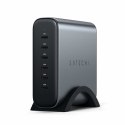 Satechi 6-Port GaN Charger - ładowarka 200W PD GaN (6x USB-C) (space gray)