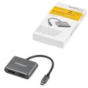 StarTech.com CDP2DPHD zewnętrzna karta graficzna usb 3840 x 2160 px Czarny, Szary