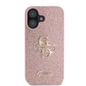 Guess GUHCP16MHG4SGP iPhone 16 Plus 6.7" różówy/pink hardcase Fixed Glitter Big 4G