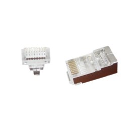 Wtyk RJ45 FTP 8P8C przelotowy 10 szt. Gembird