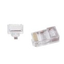 Wtyk RJ45 UTP 8P8C przelotowy 10 szt. Gembird