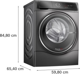 Bosch | Pralka | WNC254ARSN | Klasa efektywności energetycznej A/D | Ładowana od frontu | Pojemność prania 10,5 kg | 1400 obr/mi