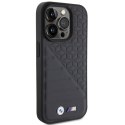 BMW BMHCP15L22PMGK iPhone 15 Pro 6.1" czarny/black hardcase Bi Pattern