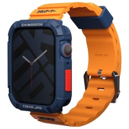 Skinarma pasek Shokku Apple Watch 45/44/42mm pomarańczowy/orange