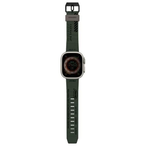 Skinarma pasek Shokku Apple Watch 49/45/44mm oliwkowy/dark olive