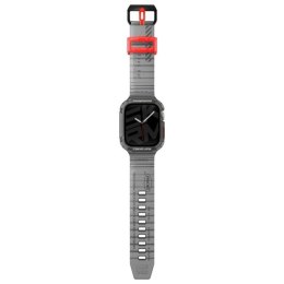 Skinarma pasek+etui Saido 2in1 Apple Watch 45/44mm dymny/smoke