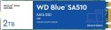 Dysk SSD WD Blue 2 TB Blue (M.2 2280″ /2 TB /SATA III /560MB/s /520MB/s)