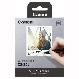 Canon XS-20L papier + ink, papier i folia, samoprzylepna, biały, 20 szt., 4119C002, termosublimacyjny