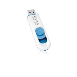 ADATA C008 16 GB, USB 2.0, biały/niebieski