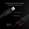 Kabel Przewód Lightning 25 cm z obsługą szybkiego ładowania do APPLE 2.4A