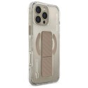 Skinarma etui Axon iPhone 16 Pro Max 6.9" Magnetic Charging + Grip Stand szampański/champagne