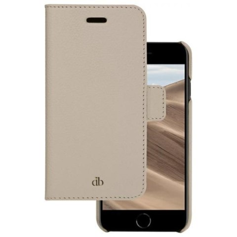 Etui dbramante 1928 New York 2w1 Wallet do iPhone 7/8/SE 2020/SE 2022 beżowy/sand dune