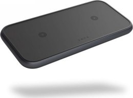 ZENS Dual Aluminium Wireless Charger - ładowarka bezprzewodowa do dwóch urządzeń (2x10W), z możliwością ładowania trzeciego urzą