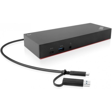 Lenovo | ThinkPad Hybrid USB-C z USB-A Dock, maks. 2 wyświetlacze, | 40AF0135EU | USB-C Dock | Porty Ethernet LAN (RJ-45) 1 | Po