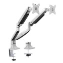 Logilink BP0043 Dual Monitor Desk mount, 13""-32"",gas spring, aluminum Logilink