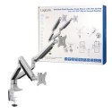 Logilink BP0043 Dual Monitor Desk mount, 13""-32"",gas spring, aluminum Logilink