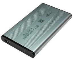 Logilink | Obudowa pamięci masowej | Obudowa 2,5 cala S-ATA HDD USB 2.0 Alu | Dysk twardy | 2,5