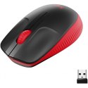 Logitech | Mysz pełnowymiarowa | M190 | Bezprzewodowa | USB | Czerwona