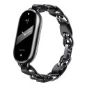 Original Xiaomi Mi Band 8/9 black chain strap