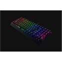 Razer | BlackWidow V3 | Klawiatura dla graczy | Podświetlenie LED RGB | USA | Czarna | Przewodowa