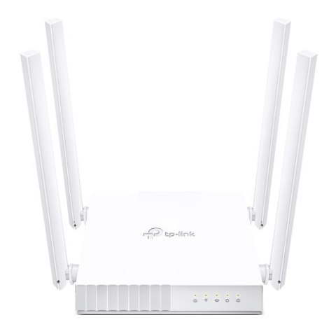 TP-LINK | Router dwuzakresowy | Archer C24 | 802.11ac | 300+433 Mbit/s | 10/100 Mbit/s | Porty Ethernet LAN (RJ-45) 4 | Obsługa 