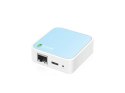 TP-LINK | Router | TL-WR802N | 802.11n | 300 Mbit/s | 10/100 Mbit/s | Porty Ethernet LAN (RJ-45) 1 | Obsługa sieci mesh Nie | MU