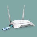 TP-Link TL-MR3420 router bezprzewodowy Fast Ethernet Jedna częstotliwości (2,4 GHz) Czarny, Biały