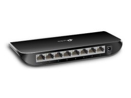 TP-LINK | Przełącznik | TL-SG1008D | Niezarządzalny | Desktop | 1 Gb/s (RJ-45) ilość portów 8 | Typ zasilania Zewnętrzny | 36 mi