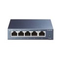 TP-LINK | Switch | TL-SG105 | Niezarządzalny | Desktop | Porty 1 Gb/s (RJ-45) ilość 5 | Typ zasilania Zewnętrzny | 24 miesiące