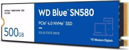 Dysk SSD WD Blue 500 GB Blue (M.2 2280″ /500 GB /PCI-Express x4 NVMe /4000MB/s /3600MB/s)