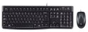 Zestaw klawiatura + mysz membranowa Logitech MK120 920-002563 (USB 2.0; (US); kolor czarny; optyczna)