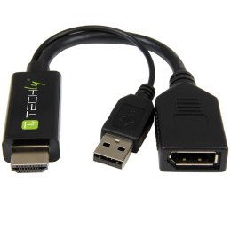 Adapter TECHLY ICOC HDMI-DP12A60 DisplayPort - HDMI + USB