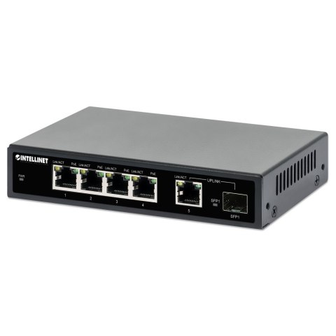 SWITCH GIGA 5P POE+ 1P SFP