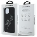 Karl Lagerfeld KLHCP15S3DRKSDLK iPhone 15 6.1" czarny/black hardcase 3D Rubber Signature