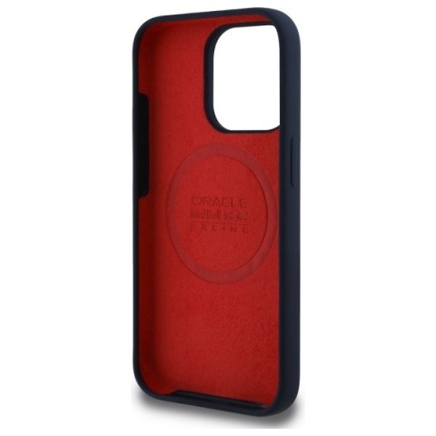 Red Bull RBHMP15X24SIHSRV iPhone 15 Pro Max 6.7" hardcase granatowy/navy Silicone Horizontal Logo MagSafe