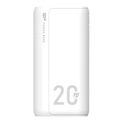 Powerbank Silicon Power QS15 20000mAh 1x USB-C, 2x USB-A, biały