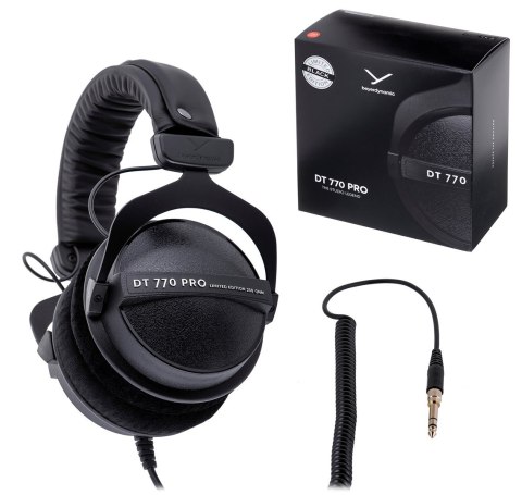 Beyerdynamic DT 770 PRO 250 OHM BLACK LIMITED EDITION - Słuchawki studyjne zamknięte