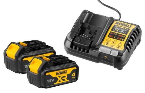 DEWALT.ŁADOWARKA DCB1104 +2x4,0Ah DCB1104M2