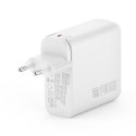 4smarts Ładowarka sieciowa GaN Flex Pro 140W 3xUSB-C biały 544140